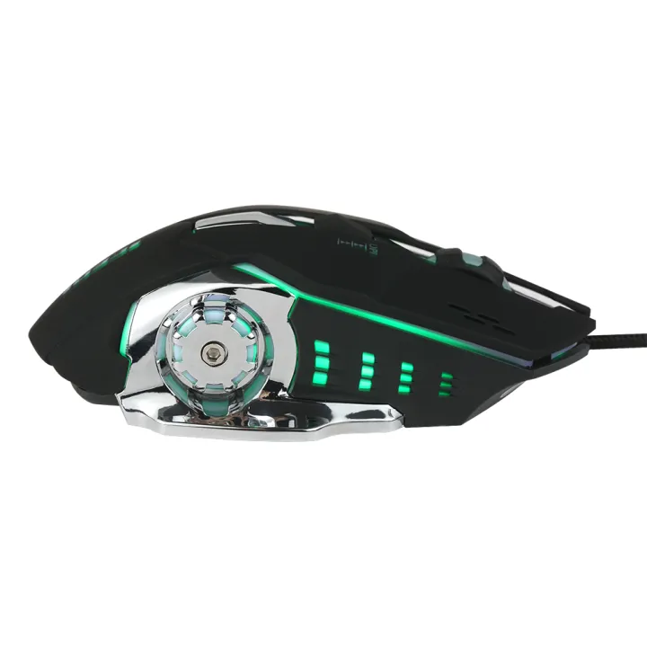 HXSJ%20Wired%20Gaming%20Mouse%203600%20DPI%20Optical%20Mouse%20Ergonomic%20Mouse%204%20Adjustable%20DPI%20Levels/6%20Buttons/7-Color%20Breathing%20Light%20Black%20-%20Image%205