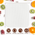 Non-Stick Fruit Leather Trays, 15 Pack Silicone Dehydrator Sheets, Mesh Dehydrator Trays, Suitable for Dried Meat. 