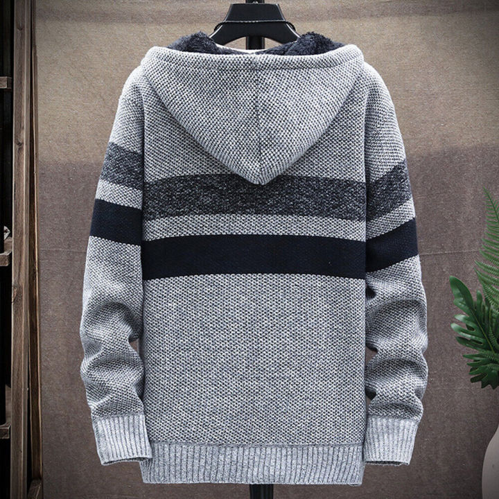 Warm%20Fleece%20Lined%20Hoodie%20Winter%20Zip%20Up%20Coat%20Jacket%20Sweatshirt%20Tops%20Mens%20Thick%20-%20Image%202