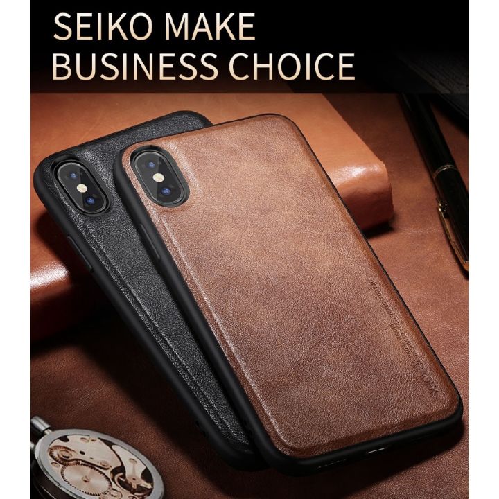 X-Level Ultra Light Classic Leather Case FOR iPhone 11 Pro Max/11/12 Mini X XS Max XR Luxury Business Case iPhone SE 6 6S 7 8 Plus