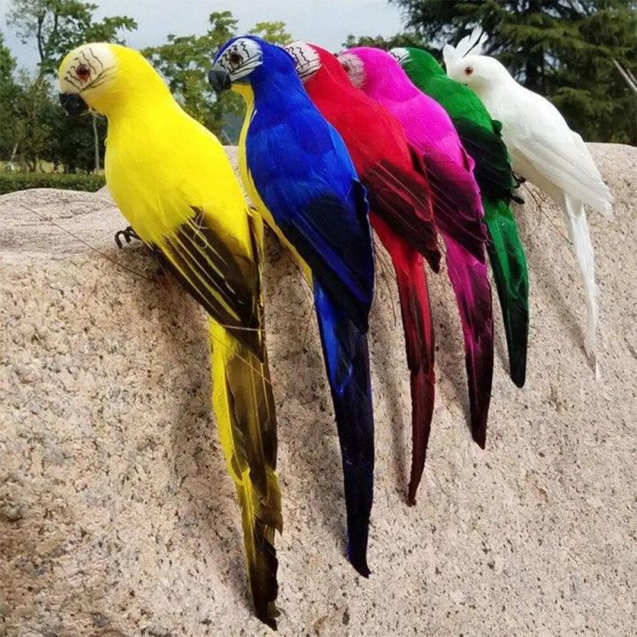 1pc%20Simulation%20Plush%20Parrot%20Decor%20Garden%20Decoration%20Hanging%20Parrot%20Stuffed%20Toys%20Birds%20White/yellow/red%20C7v2%20-%20Image%202