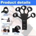 Hand Grip Strengthener - Adjustable Finger Exerciser and Finger Stretcher. 