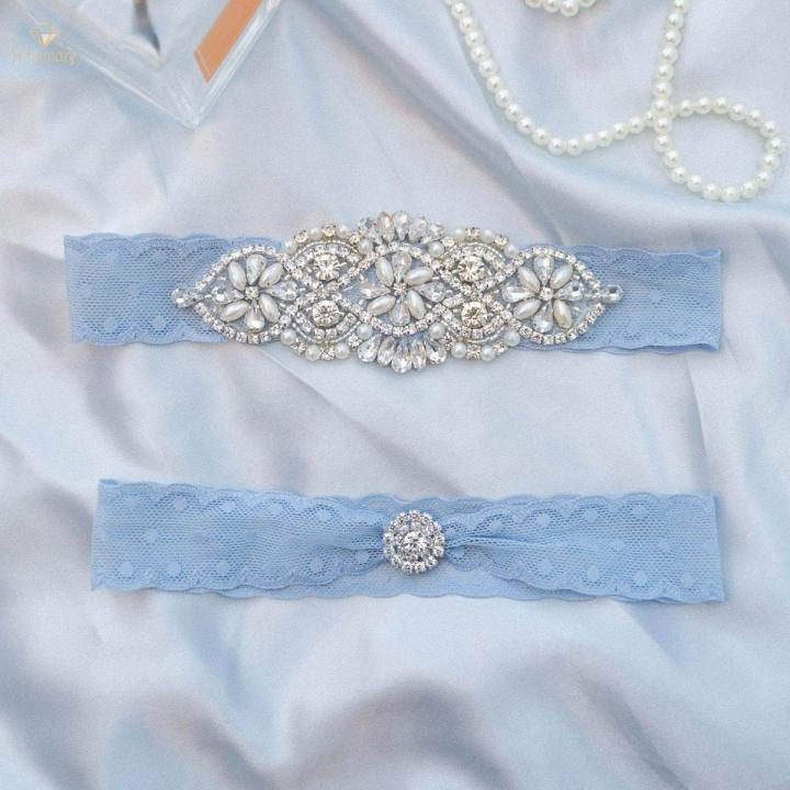 2x Wedding Bridal Garters Rhinestone Lace Leg Garter Belt for Girls Holiday | Daraz.com.bd 2x Wedding Bridal Garters Rhinestone Lace Leg Garter Belt for Girls Holiday | Daraz.com.bd