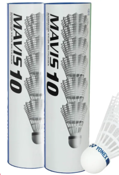 Pack%20Of%206%20Pcs%20Yonex%20Mavis-10%20Shuttlecock%20-%20White%20-%20Image%202
