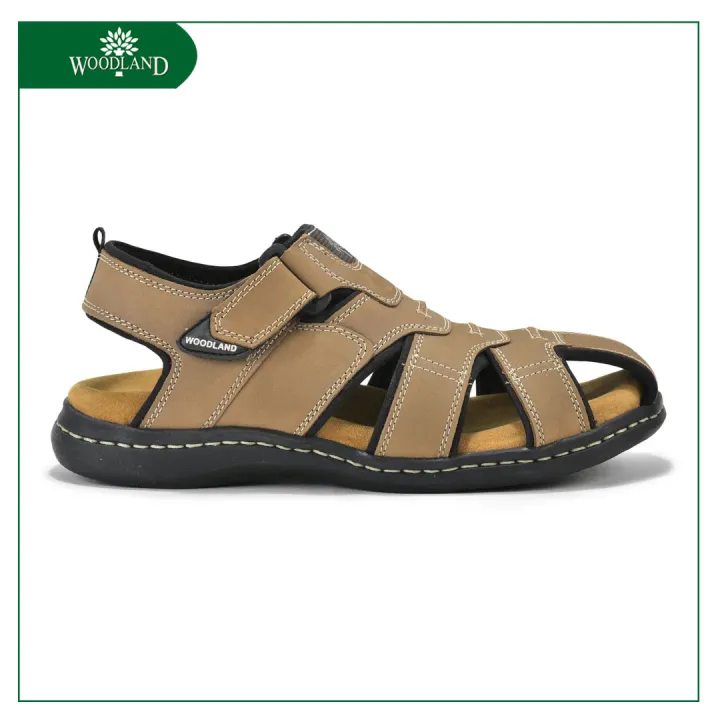Woodland%20Textured%20Men%E2%80%99s%20Nubuck%20Sandals%20-%20Image%203