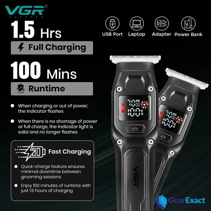 VGR%20V-964%20Hair%20Clipper%20and%20Beard%20Trimmer%20for%20Men%20%E2%80%93%20Rechargeable,%20Type-C,%20LED%20Display,%20100%20Min%20Runtime%20-%20Image%205