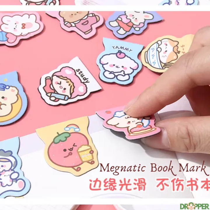 Cute%20Cartoon%20Magnetic%20Bookmark%20(Double-Sided%20Magnetic%20Paper%20Clip%20for%20Books%20&%20Notebooks)%20-%20Image%204
