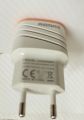 Remax 2 Pin Dual Port with Light US Charging Travel Adaptor - Only Adaptor. 