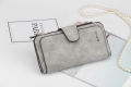Baellerry Wallet Women Leather Luxury Card Holder Clutch Casual Women Wallets Zipper Pocket Hasp Ladies Wallet Female Purse W196.