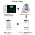3G/GPRS + WiFi Intelligent Alarm System with Touch Keypad & LCD Screen & RFID function. 