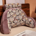 Three-layer yarn bedside cushions, lumbar cushions on the bed, splicing office sedentary lumbar cushions, seat sofa back cushions.