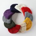 New Fashion Men's Beanie Winter Knit Hat Boy Skullcap Sailor Cap Cuffs Retro Navy Short Hat Solid Color UniAutumn Warm Cap. 