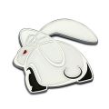 【Mary DAI Store】3D Metal Cute Rabbit Car sticker Emblem Badge Decals Car Styling DIY Accessories for Opel BMW audi.