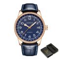 OCHSTIN Mechanical Men Watch Automatic Watches Man Retro Red Leather Wristwatch Top Brand Luxury Male Fashion Clock Часы Мужские. 