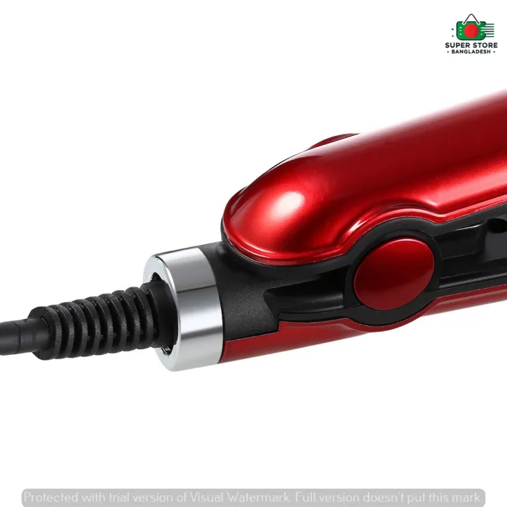 Kemei%20KM%20531%20Professional%20Hair%20Straightener%20Wet%20Dry%20Ceramic%20Coating%20Electric%20Hair%20Straightener%20Fast%20Heating%20Styling%20Tool%20Black%20Red%20-%20Image%204
