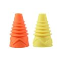 Fly Insect Trap Funnel Shape Wasp Indoor Fruit Fly Traps Fly Fruit Fly Silicone Detergent Insect Trap for Kitchens Outdoor（yellow）. 