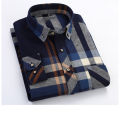 Multicolor 100% Cotton Fashionable Check Slim fit Shirt For Men.