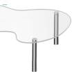 Acrylic Display Riser Transparent Modern Multipurpose Jewelry Display Riser Shelf Product Stand for Collectibles Perfume Retail Shoe Desktop. 