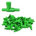 5Pcs T Shape Air Valve Connector Control Air Flow 4mm Air Line Tubing Aquarum Fish Tank.