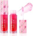 HANDAIYAN Fruit Lip Oil Jelly Moisturizing Lip Oil Plumping Glass Lip Gloss Makeup Sexy Plump Lip Glow Oil Tinted Lip Plumper. 