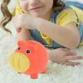 Money Bank, Cute Money Box, Cash Container Box Decoration Unbreakable Lightweight Coins Saving Pot Coin Bank, Piggy Bank, for Kids Boys. 
