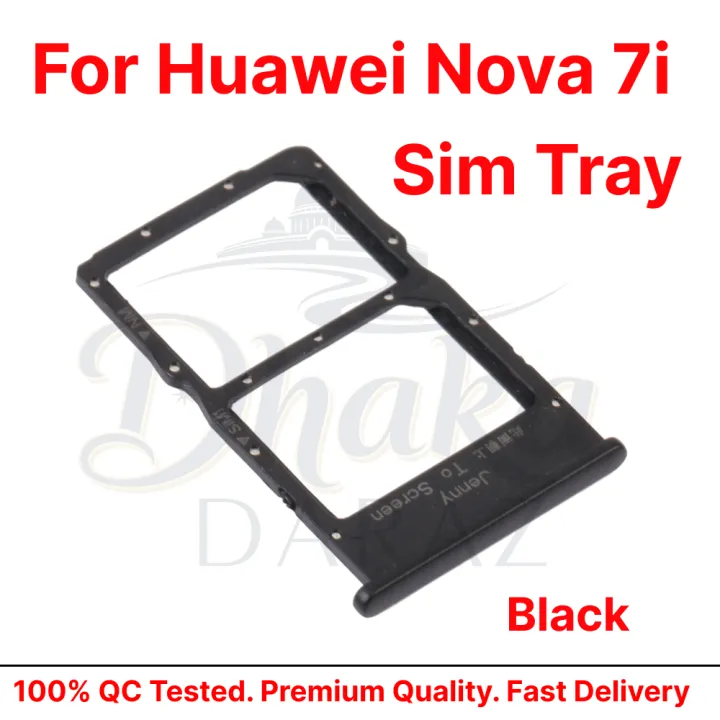 Huawei%20Nova%207i%20Sim%20Tray%20Micro%20SD%20Card%20Slot%20with%20Sim%20Ejector%20Pin%20Replacement%20Parts%20-%20Image%202