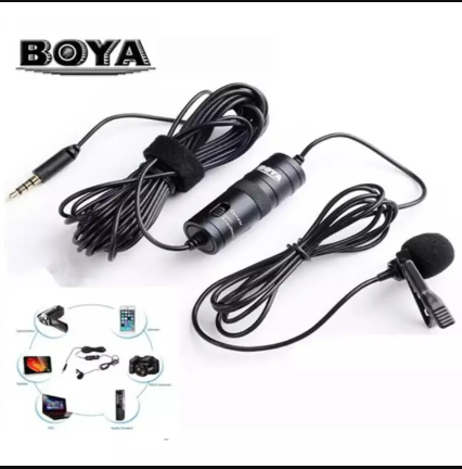 OFFICIAL%20VERIFIED%20BOYA%20BY-M1%20Microphone%20For%20Smartphone,%20DSLR%20Camera,%20Voice%20Recorder,%20Camera%20recorder%20and%20PC%20-%20Microphone%20-%20Image%202