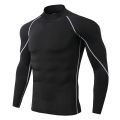 Men Sport T-shirt Quick Dry Bodybuilding Running Shirt Long Sleeve Compression Top Gym T Shirt Men Fitness Tight Rashgard. 