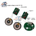 【YIYANGMAOYI111】DC5V 9V 12V 5W 10W 15W Type-C Micro-USB Fast Charge Wireless Charger Transmitter Circuit Board Receiver Module. 