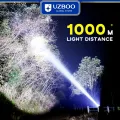 UZBOO Headlamp Explosively Bright Powerful Headlamp LED Headlamp Induction Headlight Waterproof Work Light USB Rechargeable Emergency Light Head-mounted Lamp for Outdoor Running Fishing Hiking. 