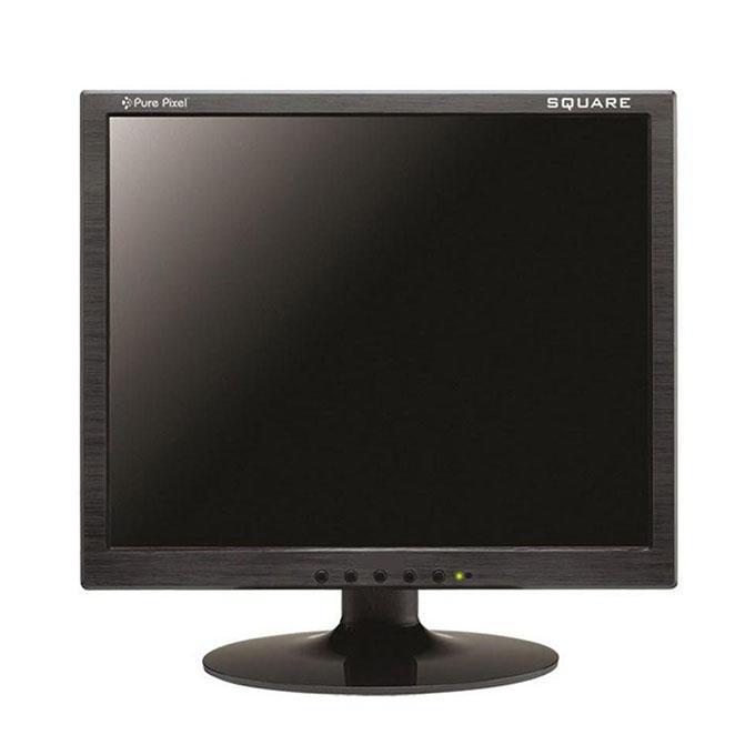 Square LED Monitor 15" - Black