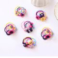 【Beauty Code】(NEW)20 Pcs/Box Cartoon Elastic Hair Bands Cute Flower Rubber Band Hair Circle Sweet Hairbands for Kids Girls Hair Accessories. 