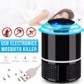 Electronic LED Mosquito Killer Lamps USB Powered UV LED Light Super Trap Mosquito Killer Machine for Home Insect Killer Mosquito Killer Eco-Friendly Electric Mosquito Trap Device.