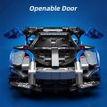 491 Pcs Technic McLaren Senna GTR Toy Car  Model Building Kit Build and Display an Authentic McLaren Supercar. 