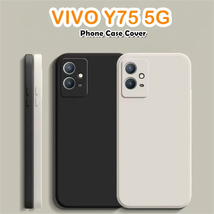 Original%20For%20VIVO%20Y75%205G%20Silicone%20Full%20Cover%20Case%20Solid%20Color%20Phone%20Case%20Cover%20-%20Image%202