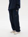 BENT IDEA Autumn New American Retro Casual Hasu Splice Sweatpants Pants. 