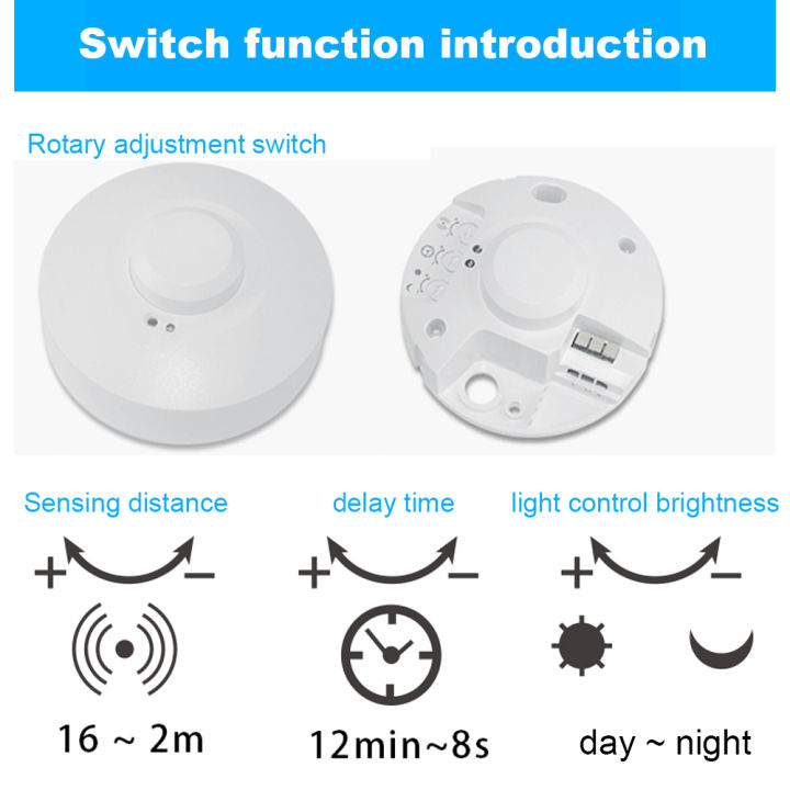 5.8G%20Embedded%20Ceiling%20Microwave%20Radar%20Sensor%20Switch%20AC85-250V%20Automatic%20Induction%20Sensor%20Body%20Motion%20Detector%205.8GHz%20Sensor%20-%20Image%205