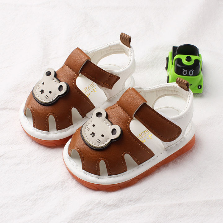Summer%20New%20Whistle%20Boys'%20Sandals%200-1-2%20Year%20Old%20Cow%20Muscle%20Sole%20Children's%20Calling%20Female%20Baby%20Shoes%202792%20-%20Image%204