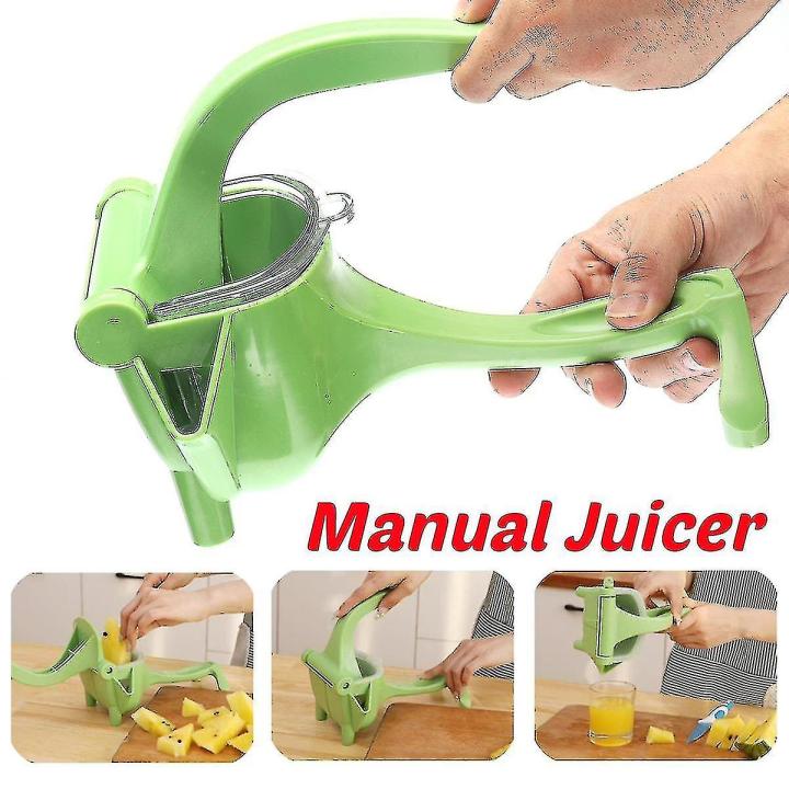 Multifunctional Real Plastic Manual Juicer Hand Squeezer Fruit Juice Manual Juice Machine