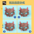 YMY mask doll with 12 points GSC clay head ghost deed OB11 doll head OB22 props YMY headdress Molly.