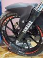 MT-15 Wheel sticker | YAMAHA MT-15 Rim sticker Malti colour | Raider sticker | Bike full set Sticker- ( Waterproof & Premium quality) | customize sticker | custom sticker for bike..car modified sticker for bike. 