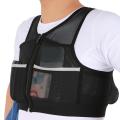Universal Reflective Running Vest Backpack Lightweight Sport Running Vest Mobile Phone Cards Bag For Jogging Fitness. 