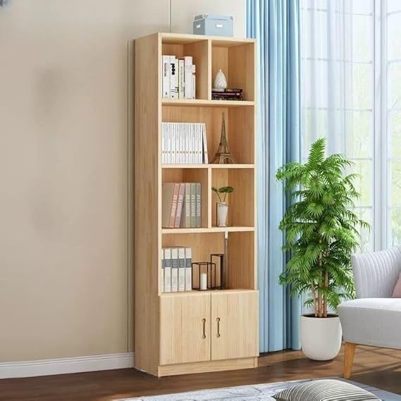 Store%20Display%20Rack%20Bookcase%20Shelve,%206%20Fit%20Versatile%20Modern%20Natural%20Bookshelf%20with%20Closed%20Back%20and%202%20Door%20Cabinet%20Shelves%20for%20Compact%20Storage%20Home%20Office%20Storage%20Shelf%20Furniture,%20Buy%204%20and%20Set%201%20showing%20display%20Rack,%20-%20Image%205