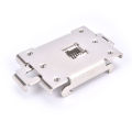 1pcs single phase SSR 35MM DIN rail fixed solid state relay clip clamp Hudduo. 