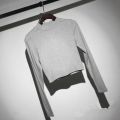 Women Slim Soft Elastic Turtleneck Solid Crop Tops Girl Long Sleeve Short T-Shirts Tees Female Spring Autumn Short Casual Tee.