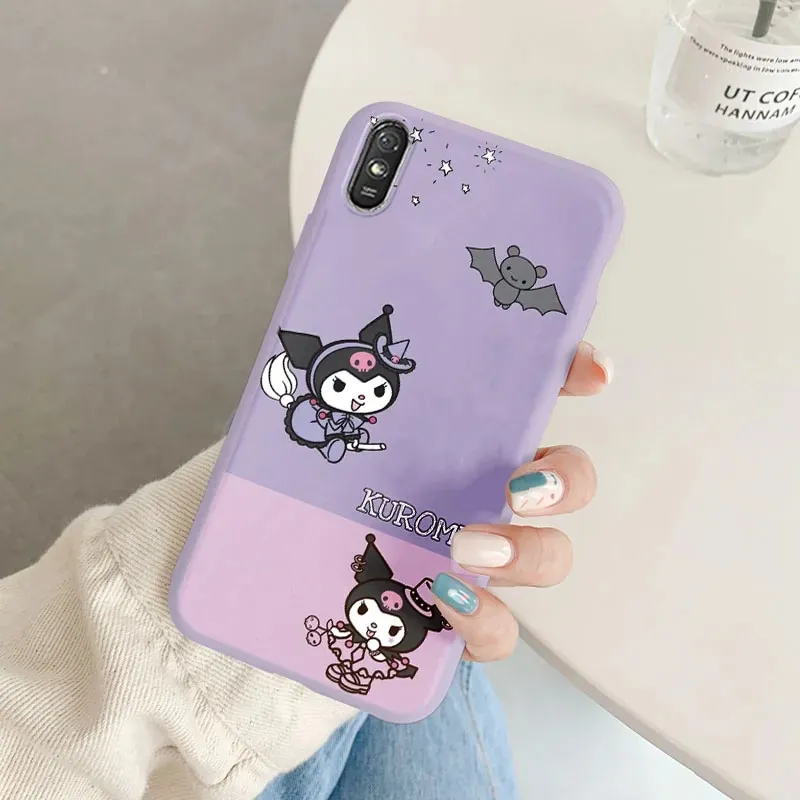 Mixroom - Cover Custodia Back case In TPU Silicone Morbido Per XIAOMI REDMI 9A Fantasia Cagnolino E Lupo N992