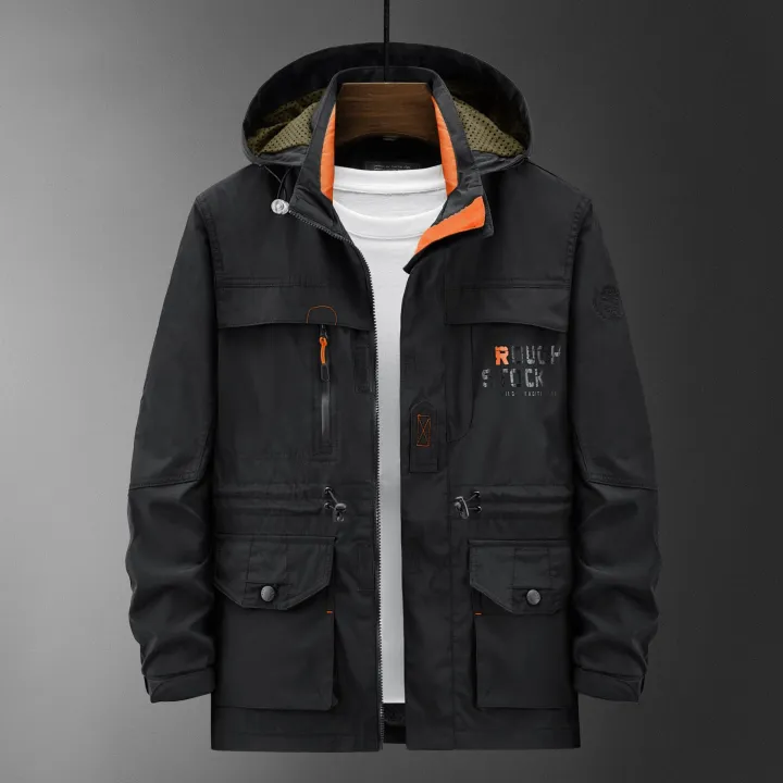 Autumn%20and%20Winter%20Cargo%20Pants%20Outdoor%20Leisure%20Jacket%20Men's%20Mid-Length%20Fleece-lined%20Multi-Pocket%20Hooded%20Jacket%20Men's%20Jacket%20-%20Image%206