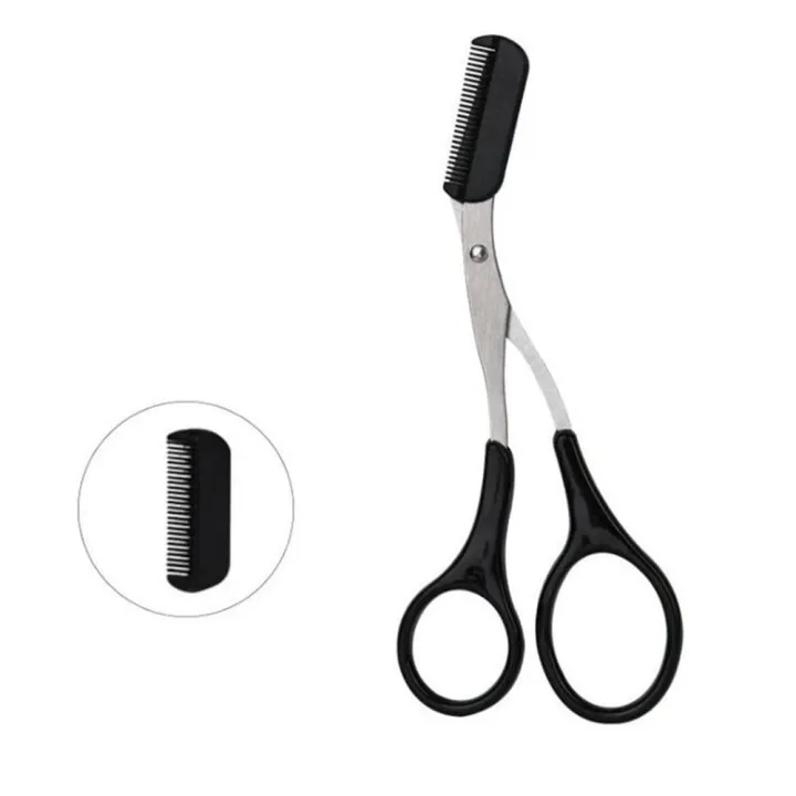 OMQAIO%203PCS%20Beauty%20Makeup%20Grooming%20Eyebrow%20Eye%20Cosmetic%20Tool%20Eyebrow%20Trimmer%20Hair%20Remover%20Comb%20Eyelash%20Hair%20Clips%20-%20Image%205