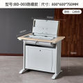 Flip Computer Desk Semi-Embedded Hidden Desk Army Electric Classroom Training Desk School Classroom Data Center Student Desk. 
