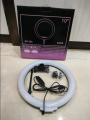 10 inch LED Ring Fill Light Ring light Photography Beauty Light with 3 light modes, 11 adjustable brightness level.